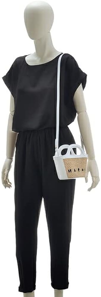 Amazon | [Marni] [マルニ] ショルダーバッグ レザー＆ラフィア